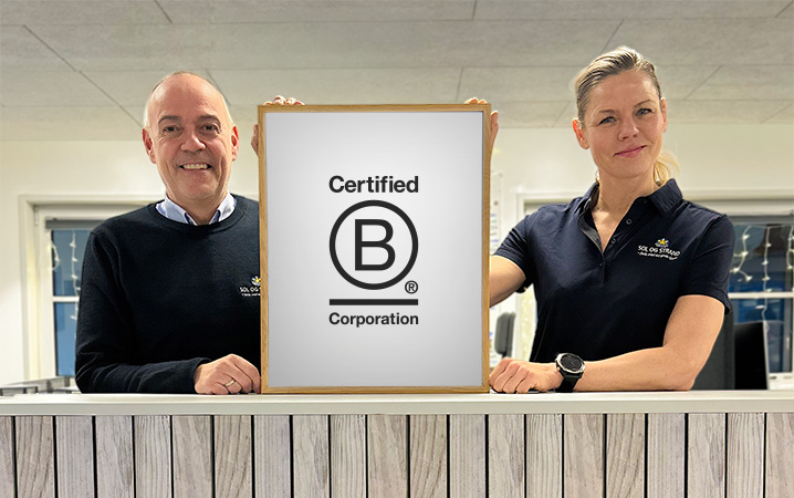 Vi er B corp-certificeret