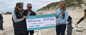 Nordjysk ægtepar løb med præmien, da Sol og Strand var med til rense strande på World Clean Up Day