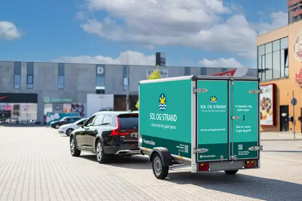 Nemt og gratis: Lej trailer til dit sommerhus