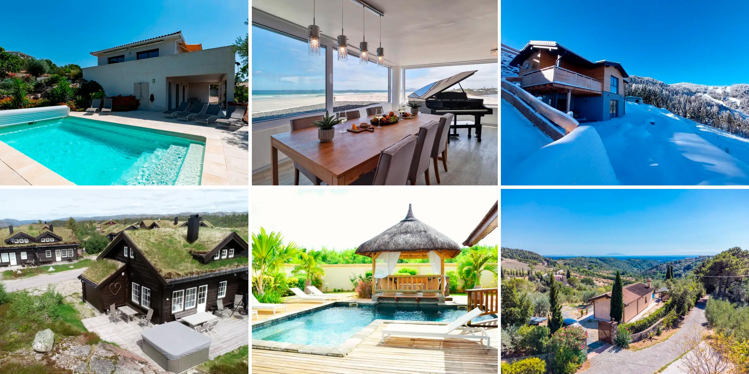 Vidste du, at vi også udlejer sommerhus i udlandet?