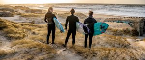 Cold Hawaii i Klitmøller ved Vesterhavet