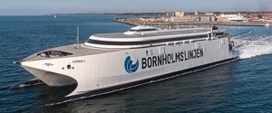 Bornholm med færge